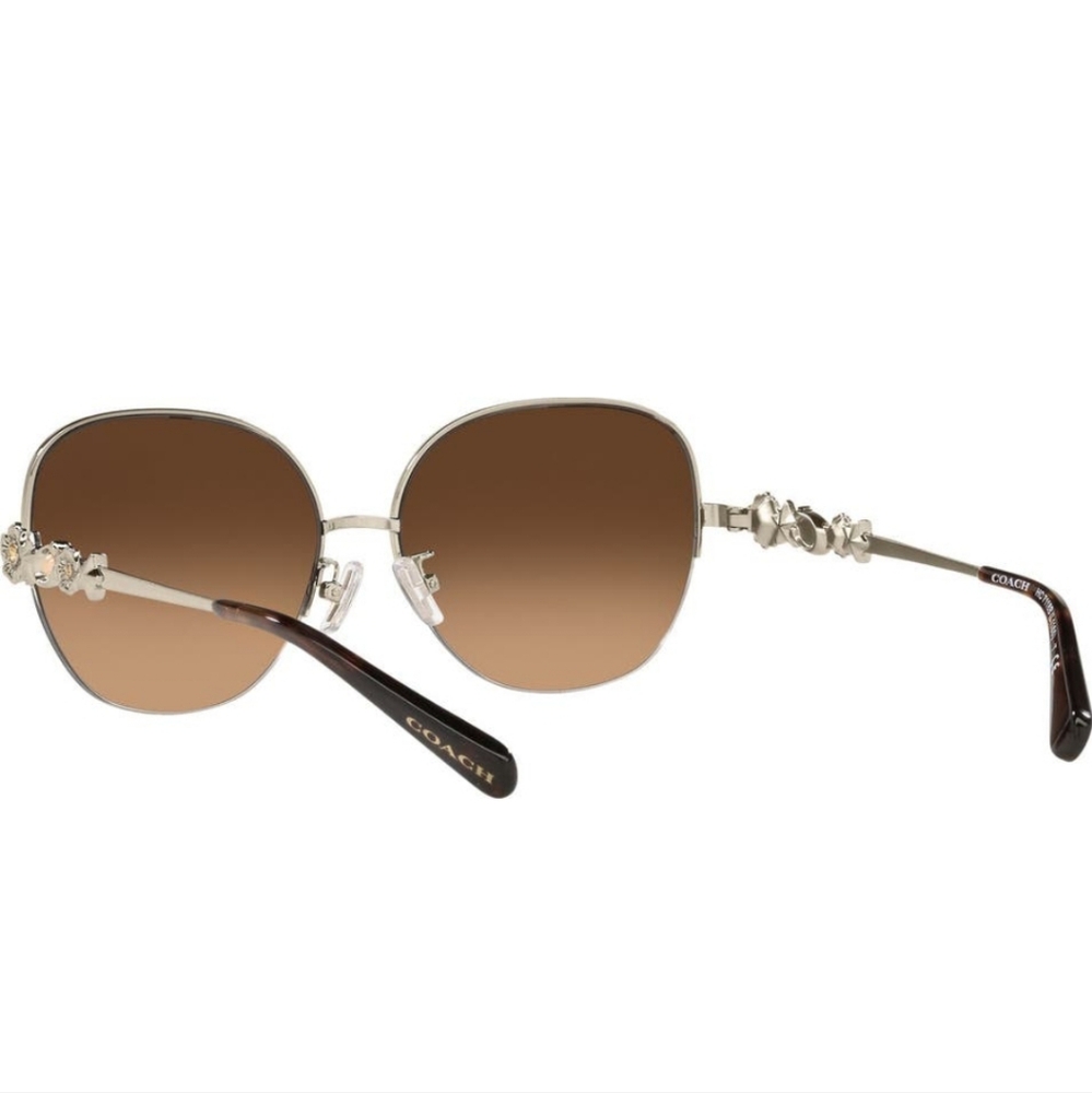 Coach HC7118B Brown Sunglasses - Picture 3 of 11